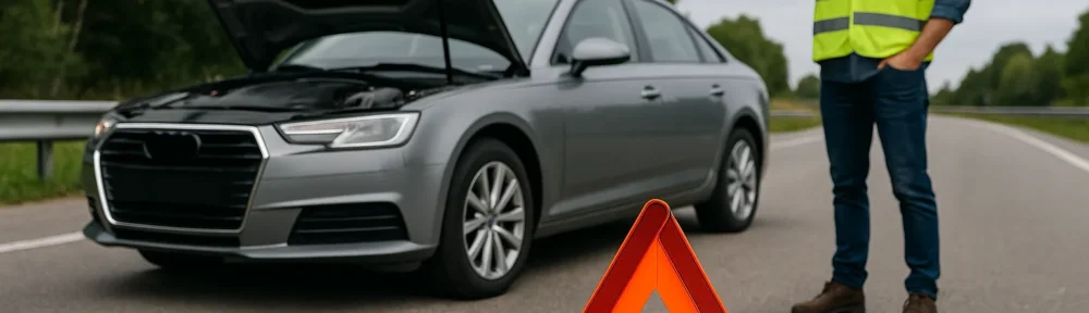 Ko darīt, ja automašīna apstājas uz ceļa? – 5 soļi drošai evakuācijai